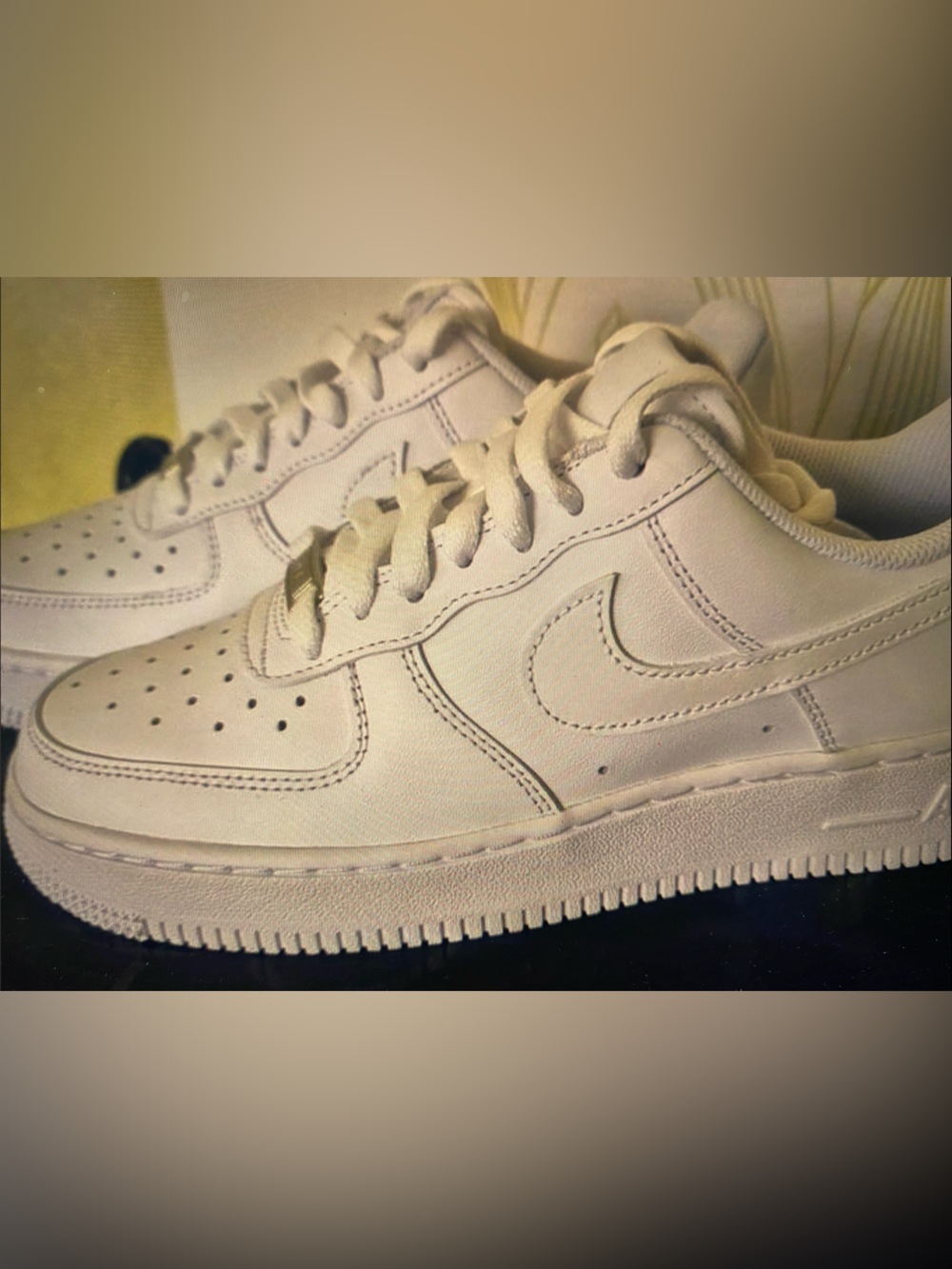 Nike Kids White Low-Top Sneakers